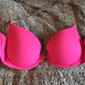 Hot Pink PINK Bra